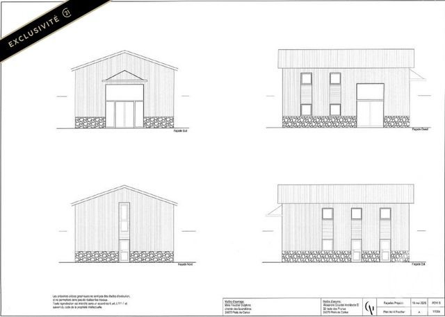 terrain à vendre - 4477.0 m2 - PRATS DE CARLUX - 24 - AQUITAINE - Century 21 Patrimoine 24