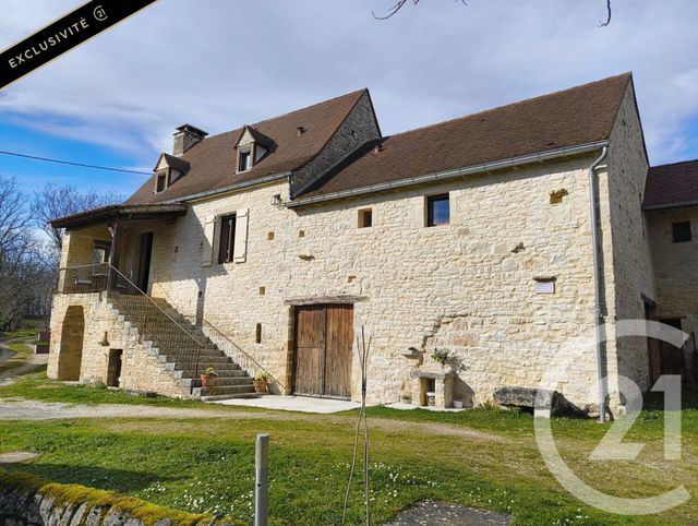 maison à vendre - 7 pièces - 219.0 m2 - SALVIAC - 46 - MIDI-PYRENEES - Century 21 Patrimoine 24